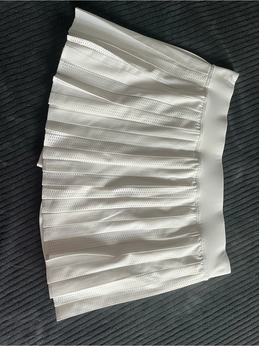 Pleated Open-Knit High-Rise Tennis Skirt | Lululemon | Size 14